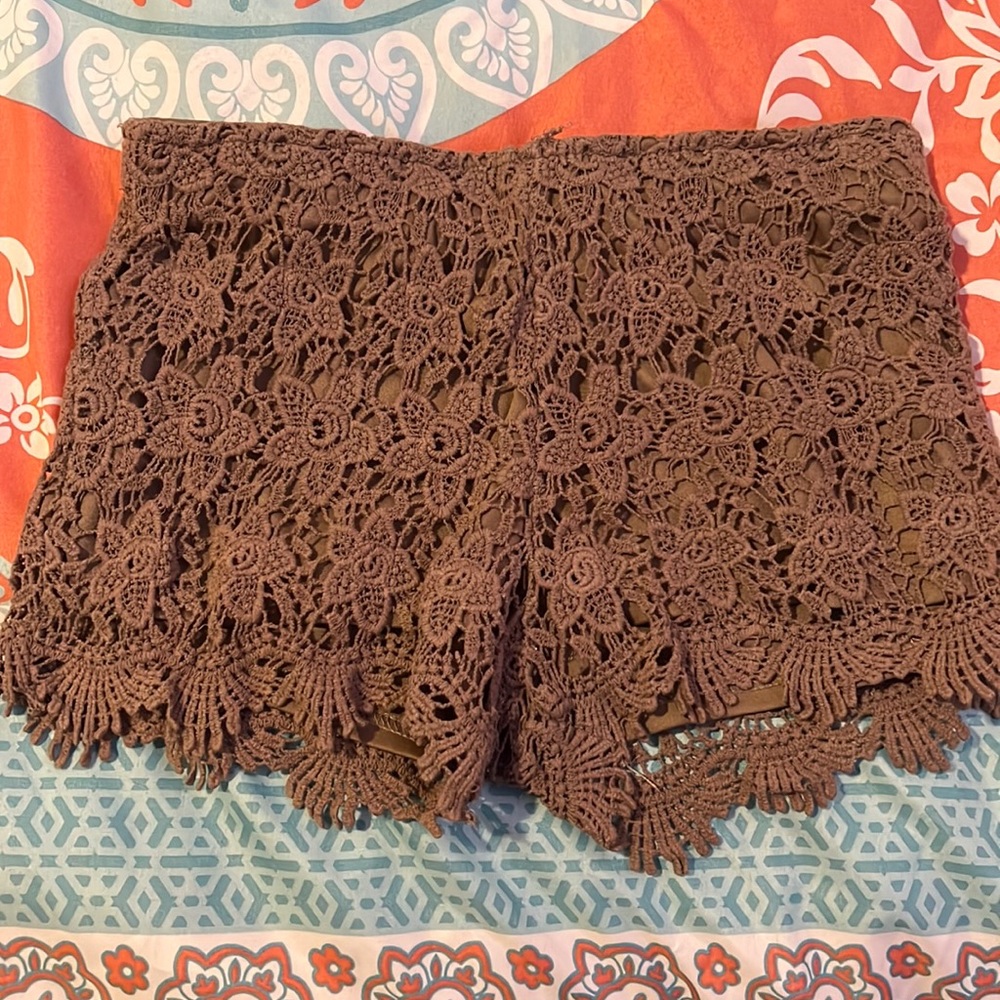 Lace shorts
